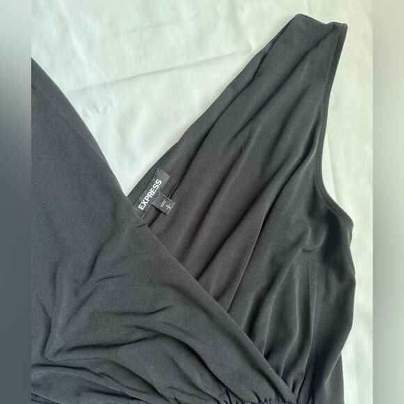 Express Black Sleeveless Peplum Blouse – Size Small - Picture 4 of 4